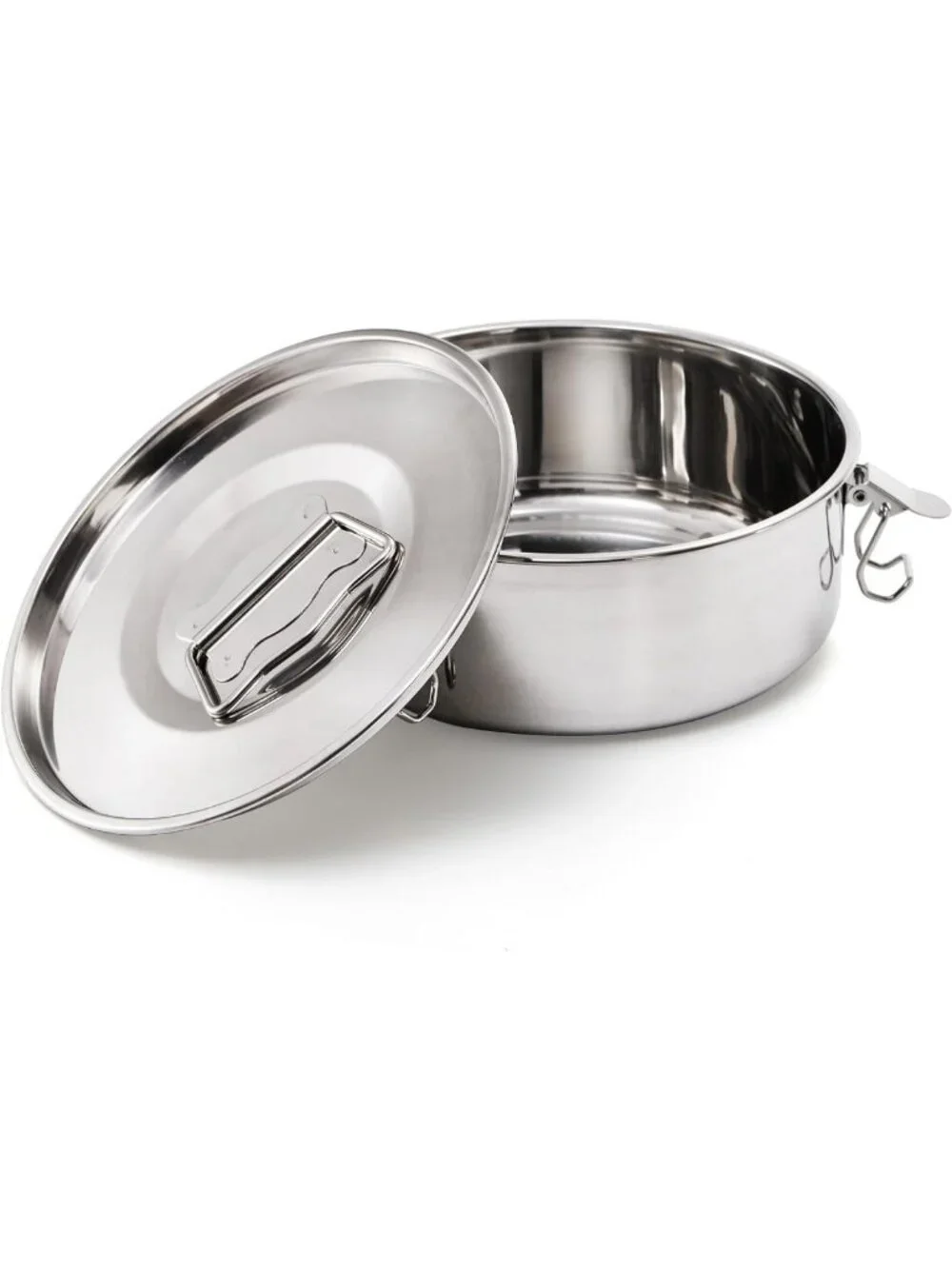 Stainless Steel Flan Mold with Lid & Handle - 65 Oz Flan Pan for Instant Pot